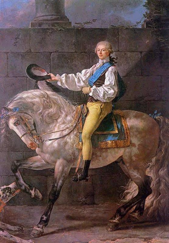 Jacques-Louis David Count Potocki Spain oil painting art